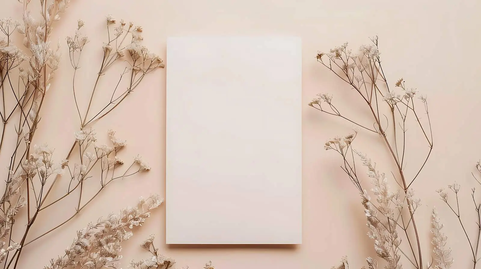 Blank Paper Sheet Cards Mockup on Tan Beige – free digital mockup image from Dotvec