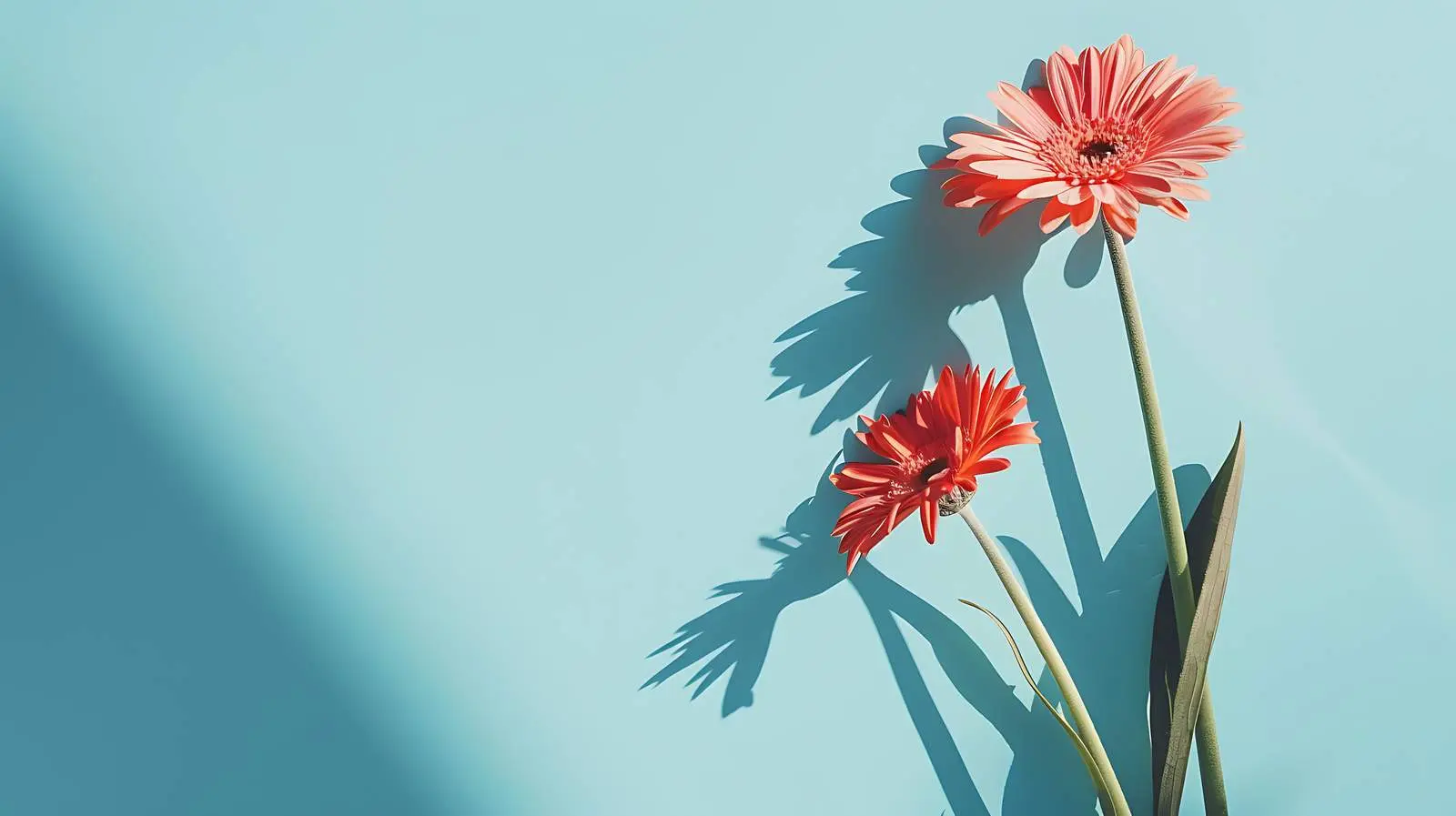 Blank Paper Sheet Cards with Pampas Grass Mockup – free stylish card image from Dotvec