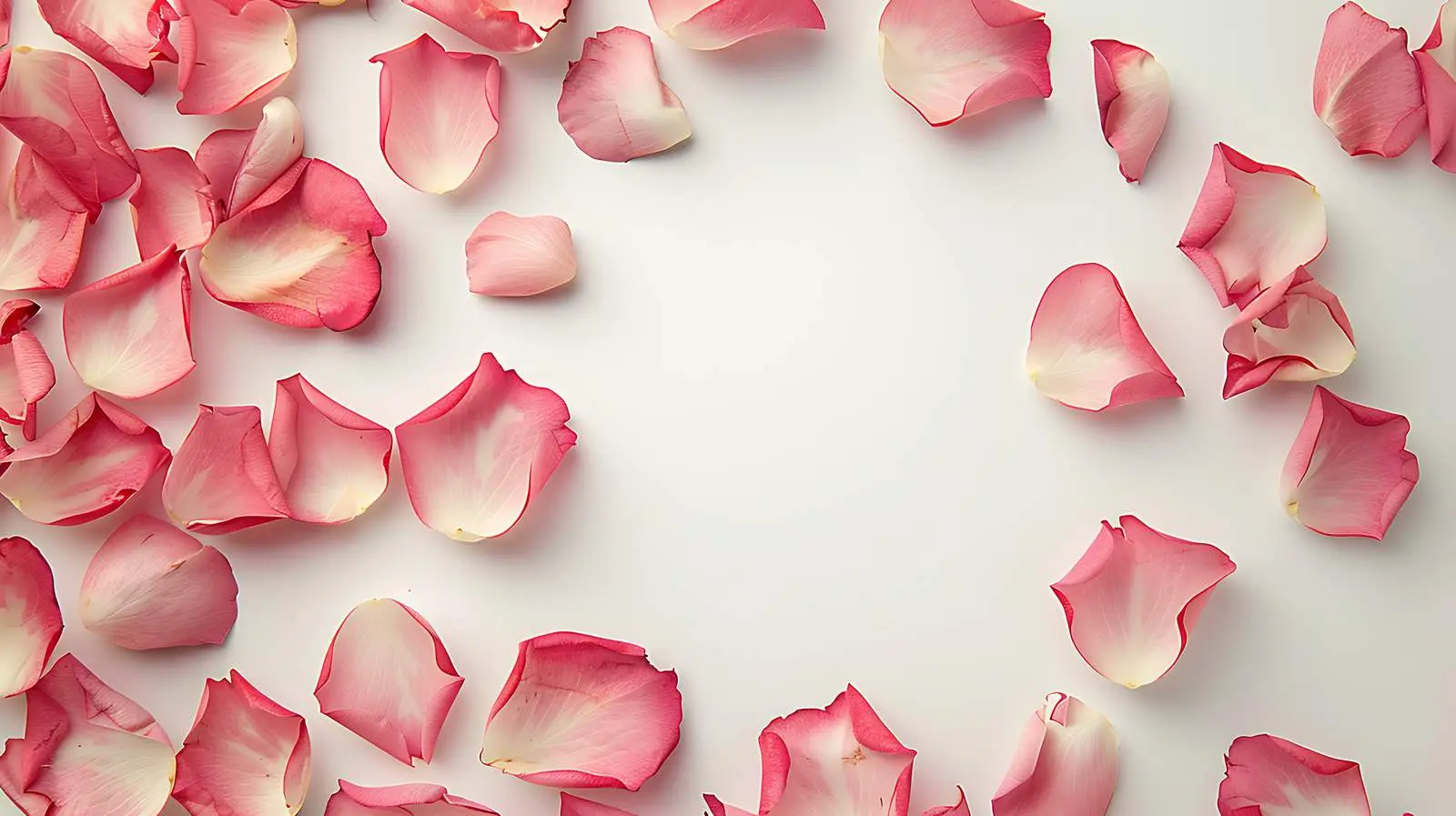 Blank Paper Sheet Cards with Pink Rose Mockup – free digital mockup image from Dotvec