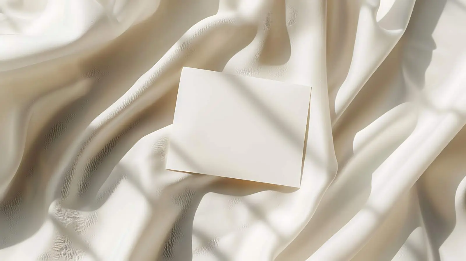 Blank Paper Cards in Sunlit Setting — free download from Dotvec