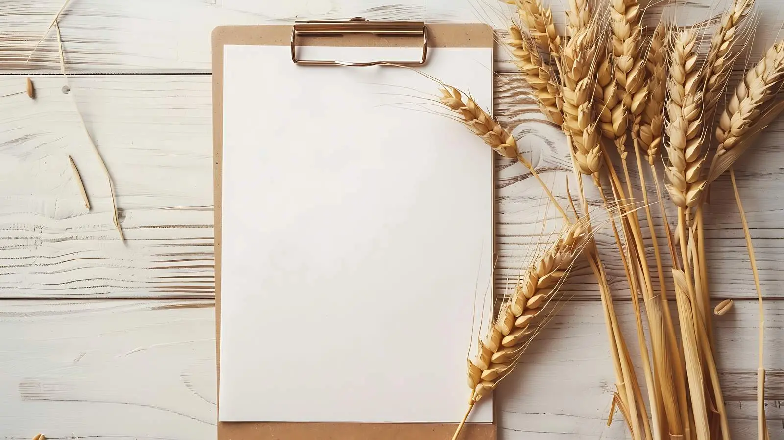 Blank Paper Sheet on Clipboard with Mockup Space — free download from Dotvec