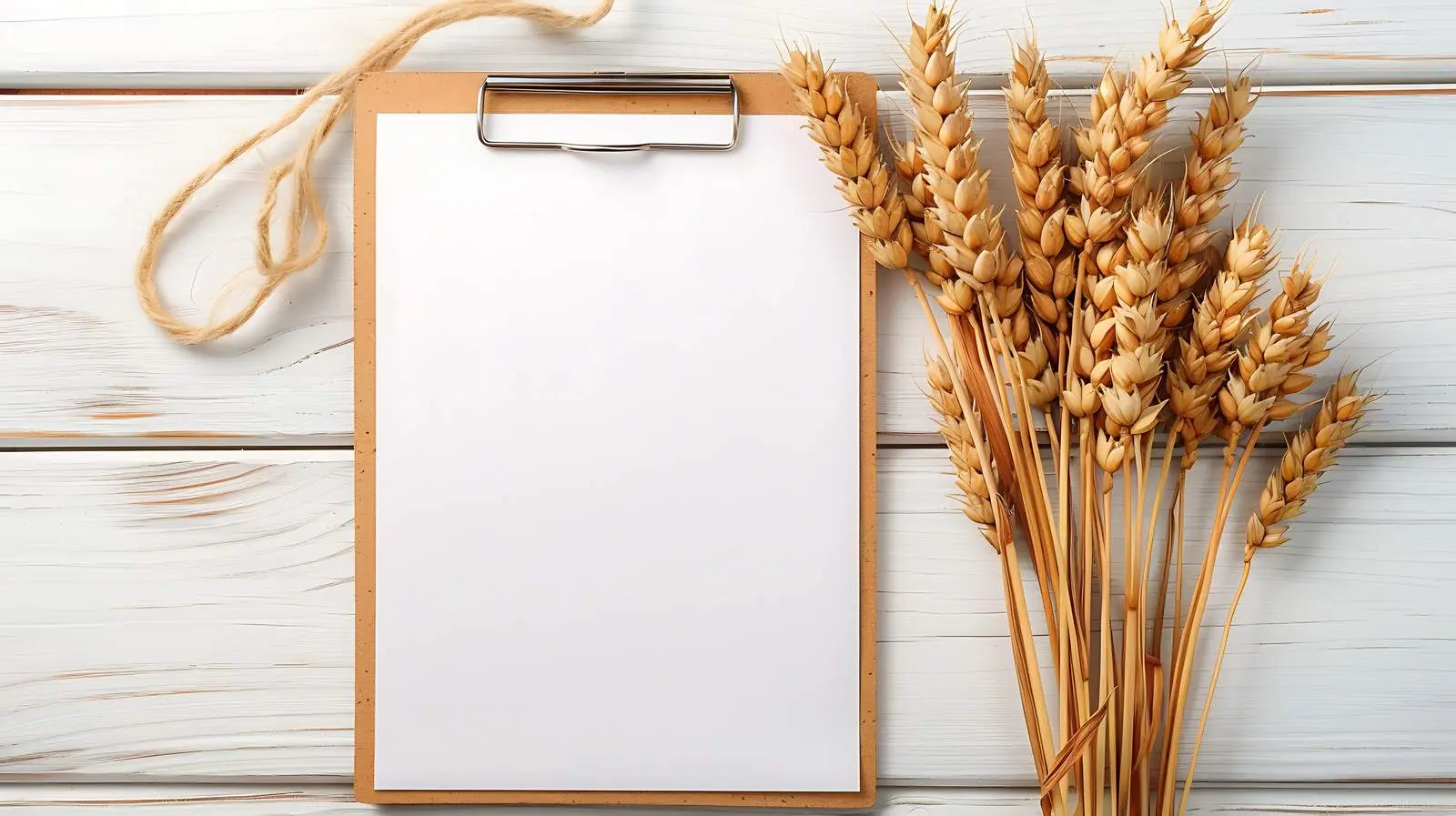 Blank Paper Sheet on Clipboard Mockup — free download from Dotvec