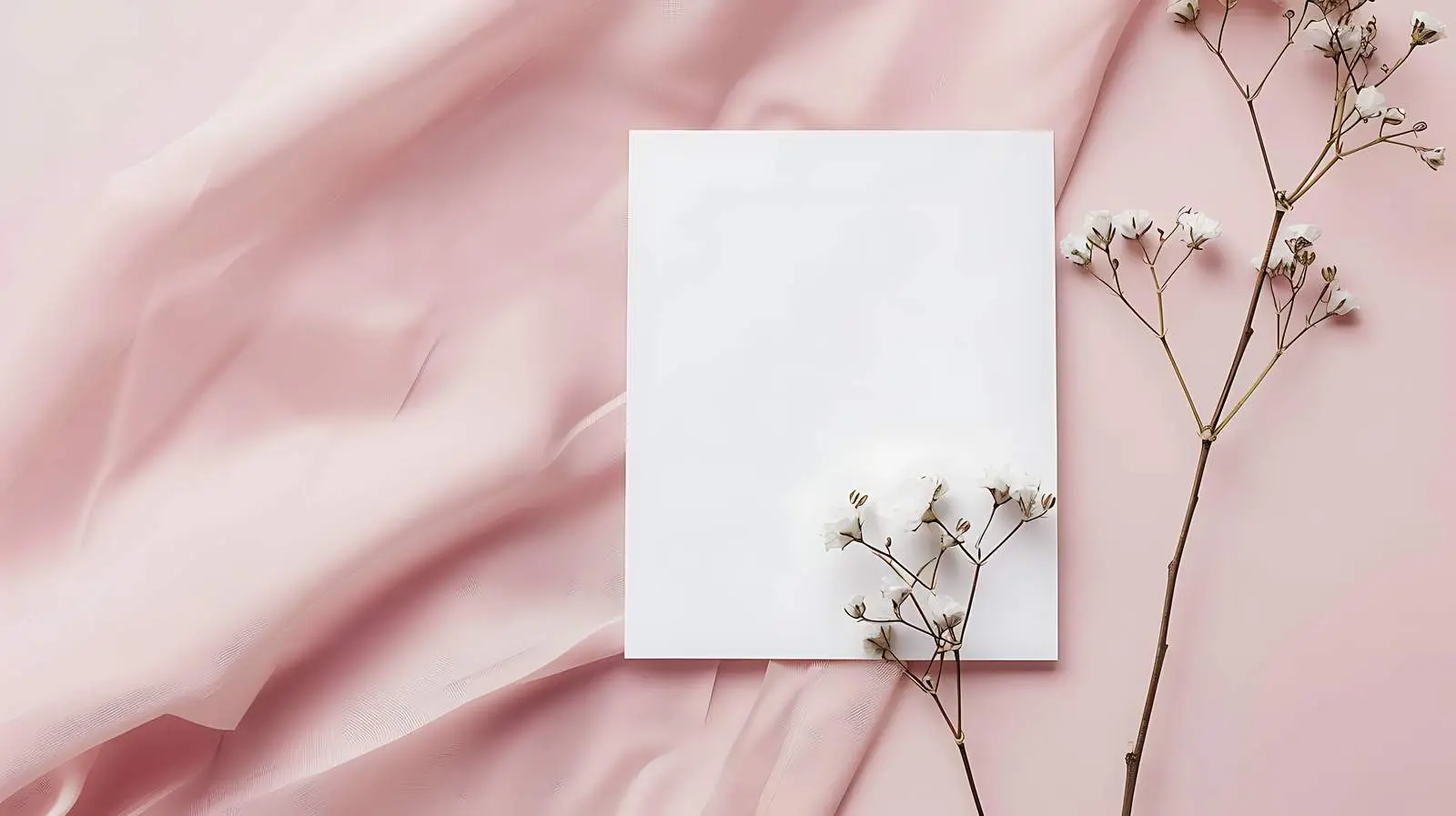 Blank Invitation Card with Copy Space — free download from Dotvec