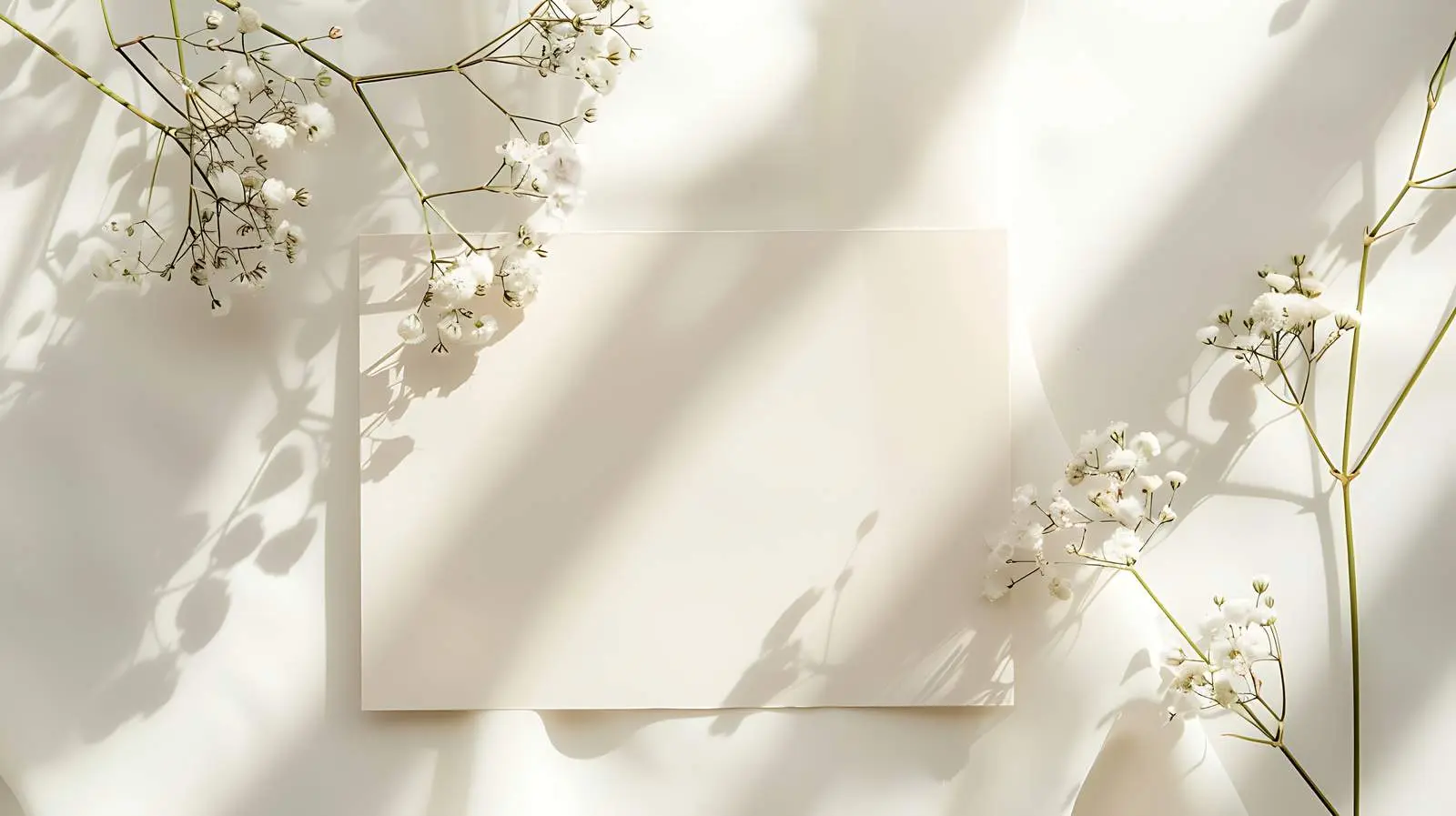 Blank Invitation Card on Neutral Background — free download from Dotvec