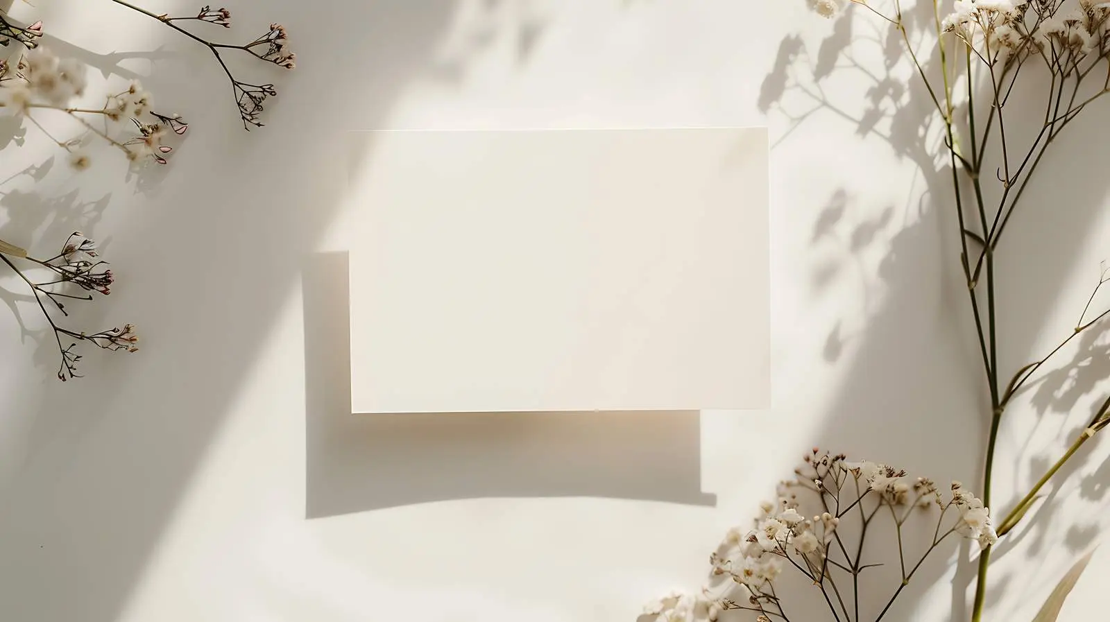 Blank Invitation Card with Copy Space — free download from Dotvec