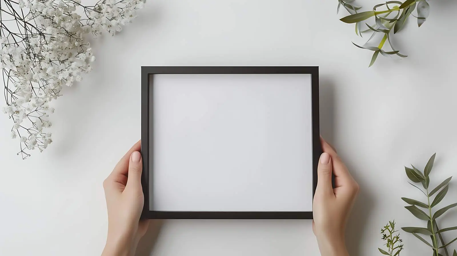 Blank Photo Frame with Copy Space for Users — free download from Dotvec