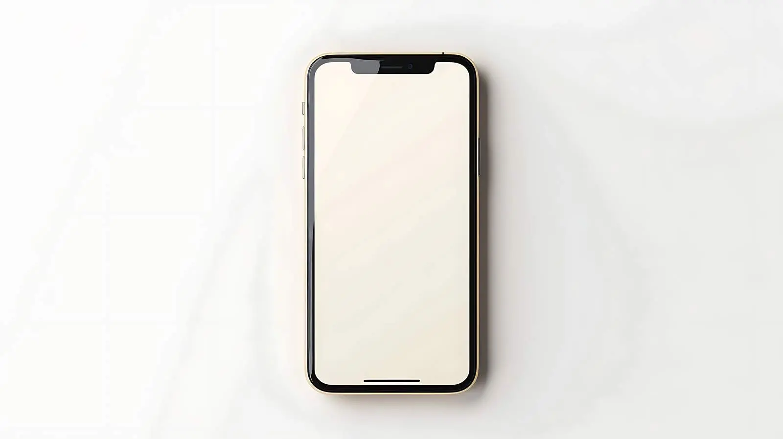 Smartphone with Blank Screen and Empty Copy – free vector image from Dotvec