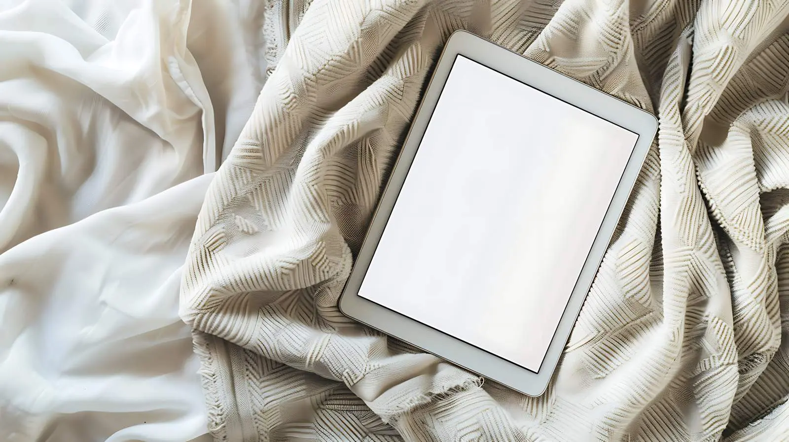 Blank Tablet Screen with Copy Space – free user image from Dotvec