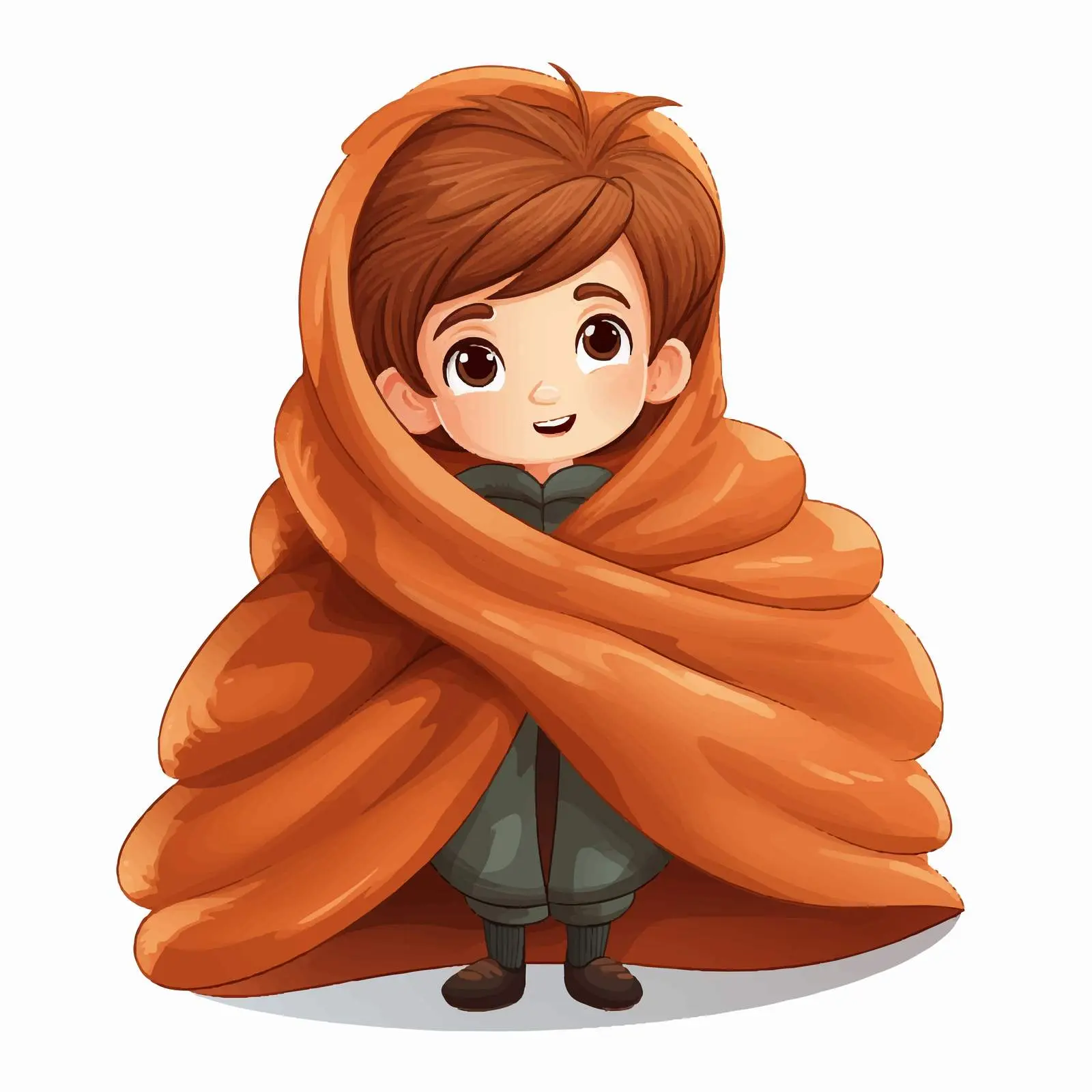 Cartoon Blanket Vector Illustration Design — free download from Dotvec