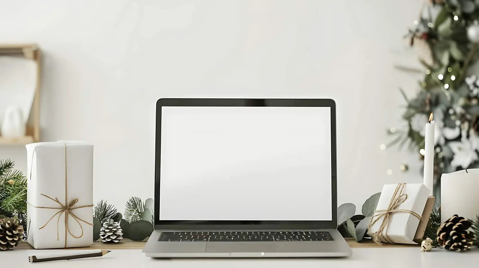 Freelance Blogger's Home Office Workspace Setup – free motivation image from Dotvec