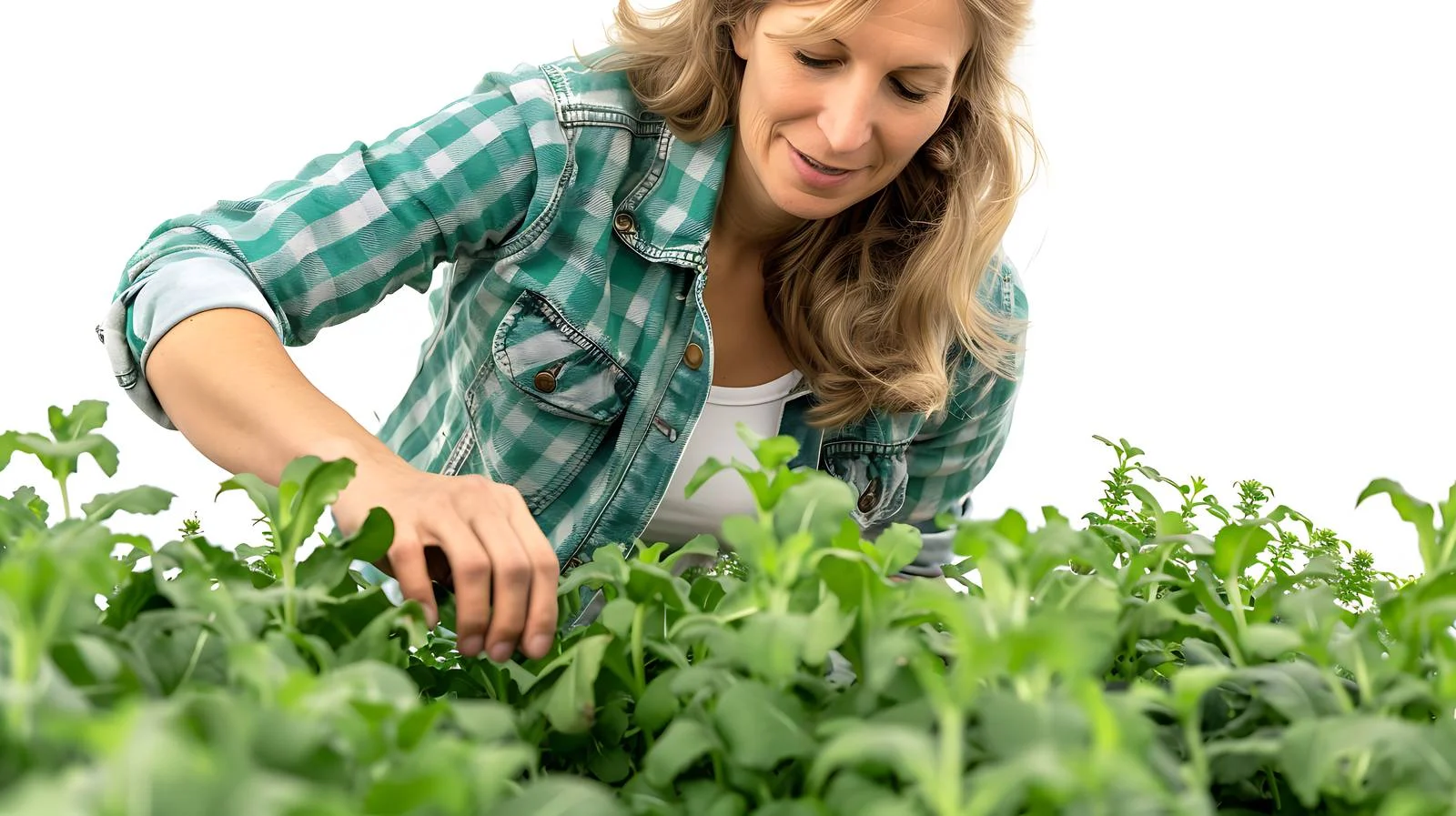 Harvesting Mangold from Raised Bed — free download from Dotvec