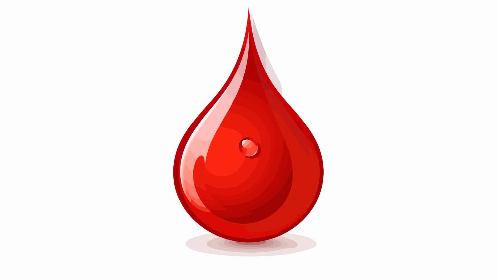 Blood Drop Illustration Icon — free download from Dotvec
