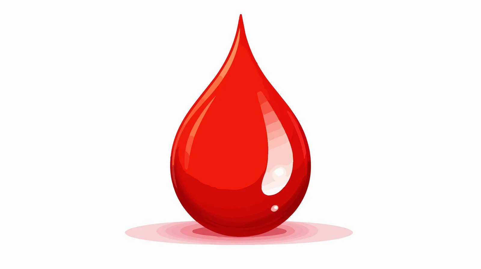Blood Drop Icon Illustration — free download from Dotvec