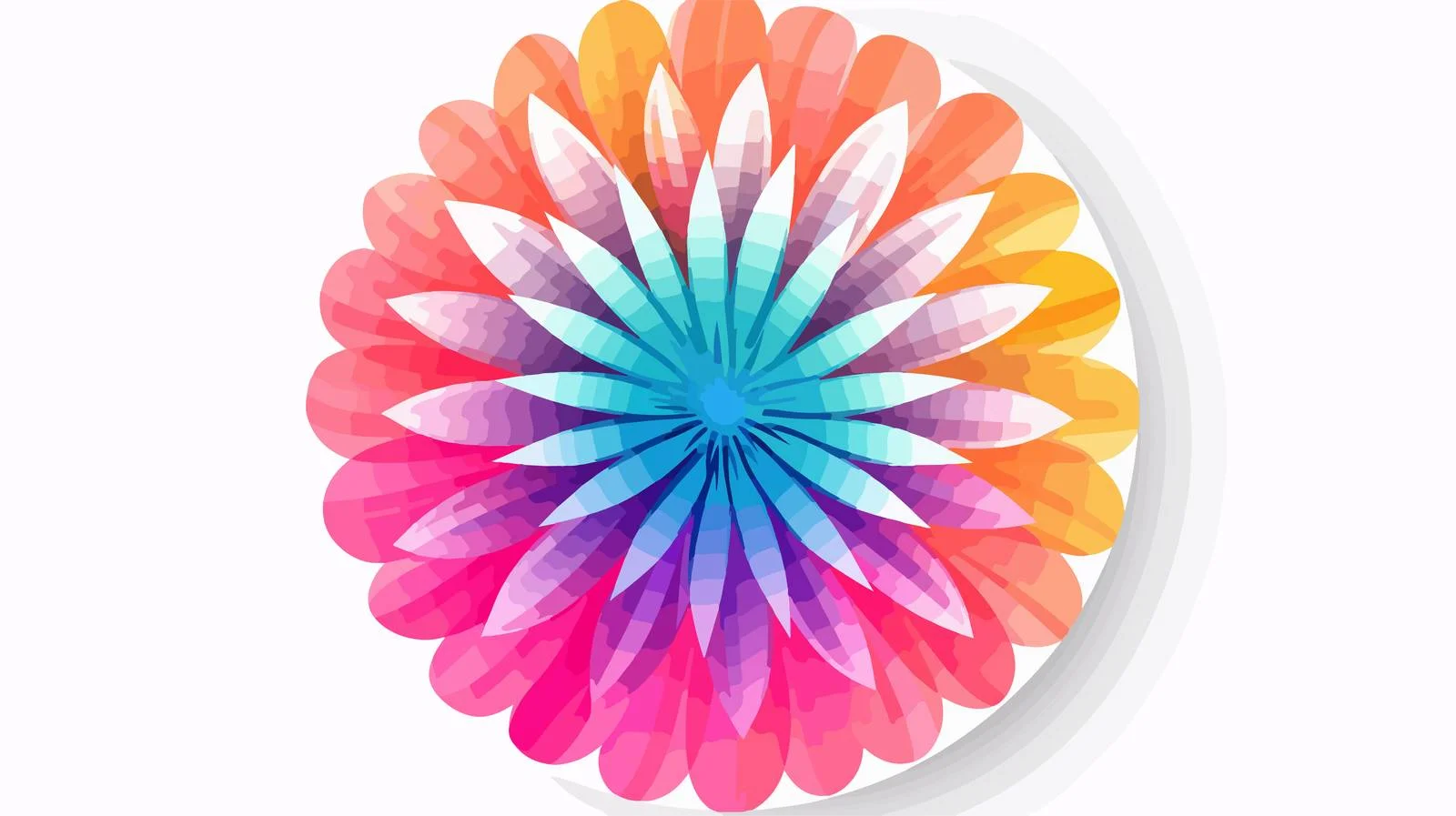 Elegant Flower Icon Design — free download from Dotvec
