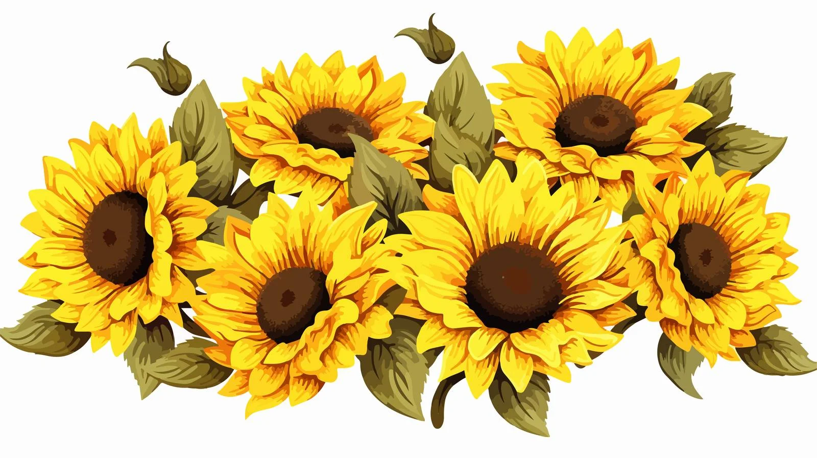 Vibrant Sunflower Seeds in Full Bloom — free download from Dotvec
