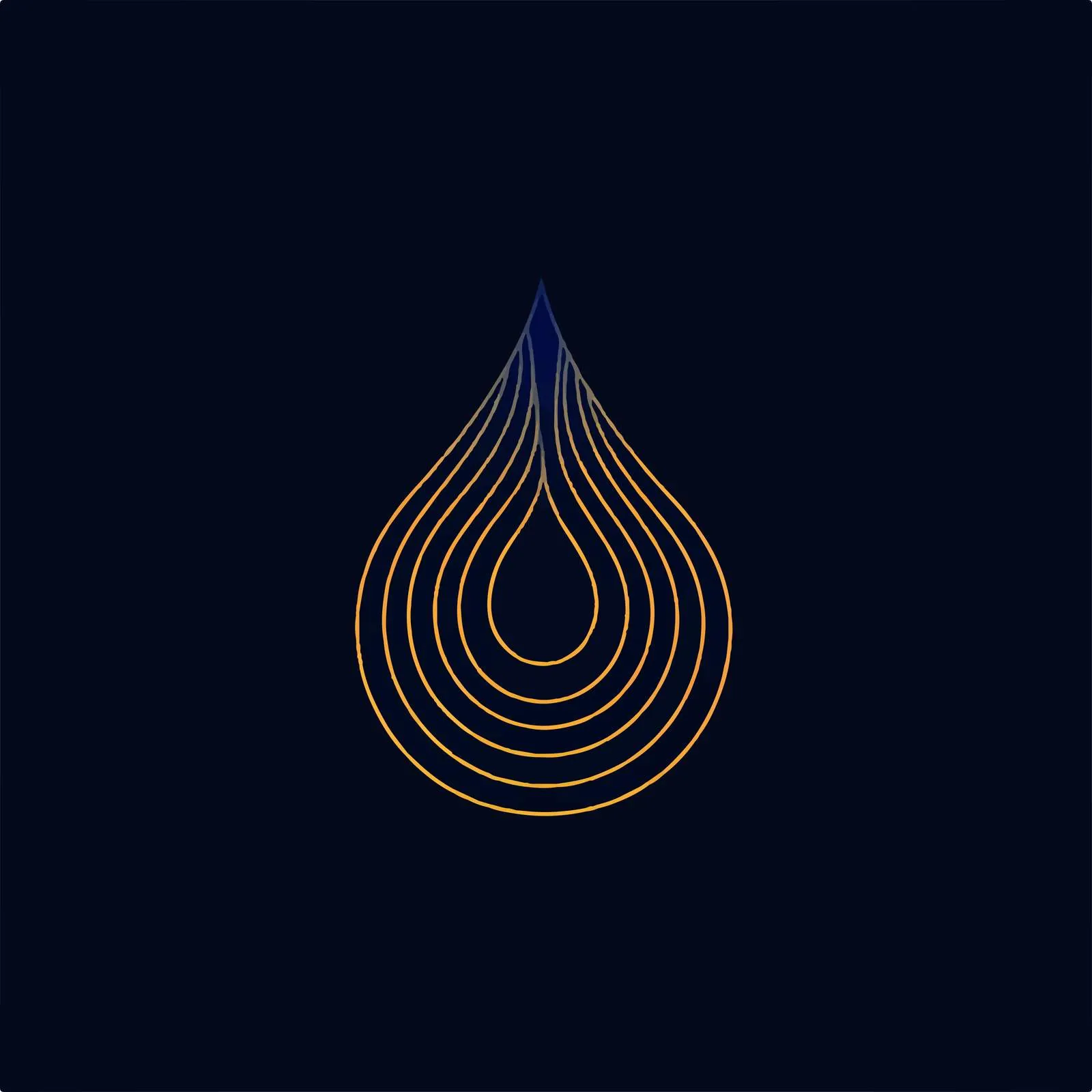 Blue Water Drop Logo Template Vector Illustration — free download from Dotvec