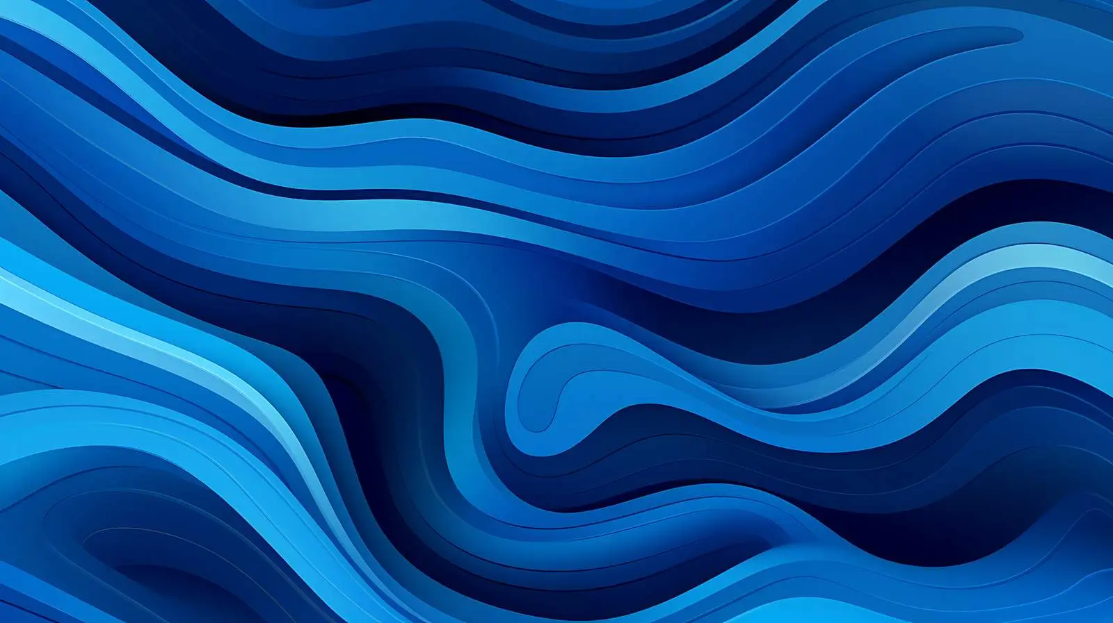Elegant Blue Waves Card Design — free download from Dotvec