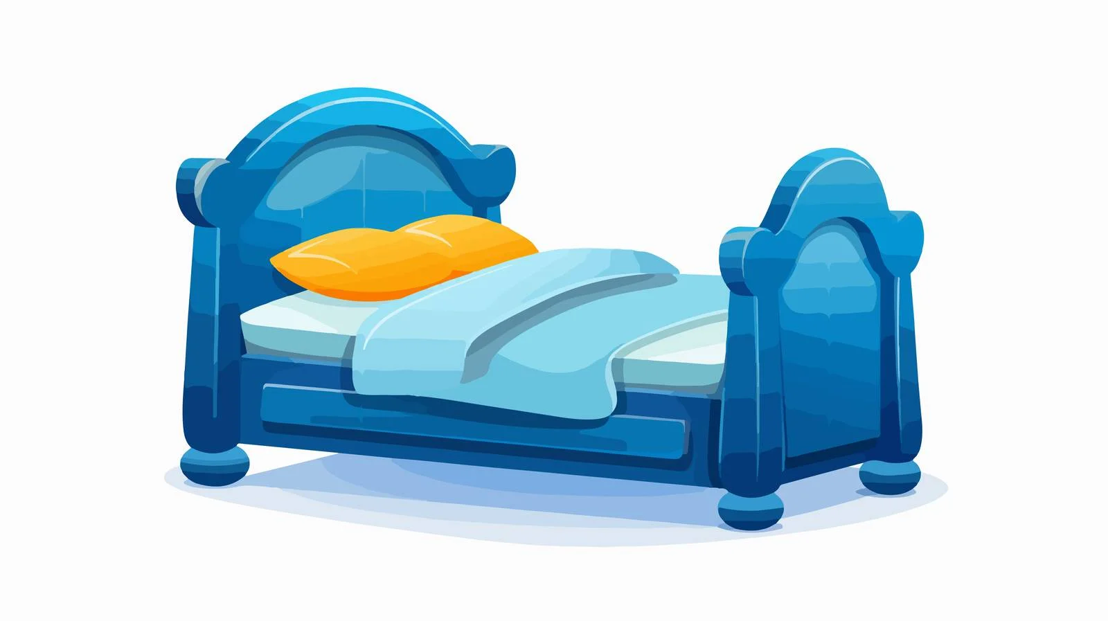 Quality Blue Kids Bed Design — free download from Dotvec