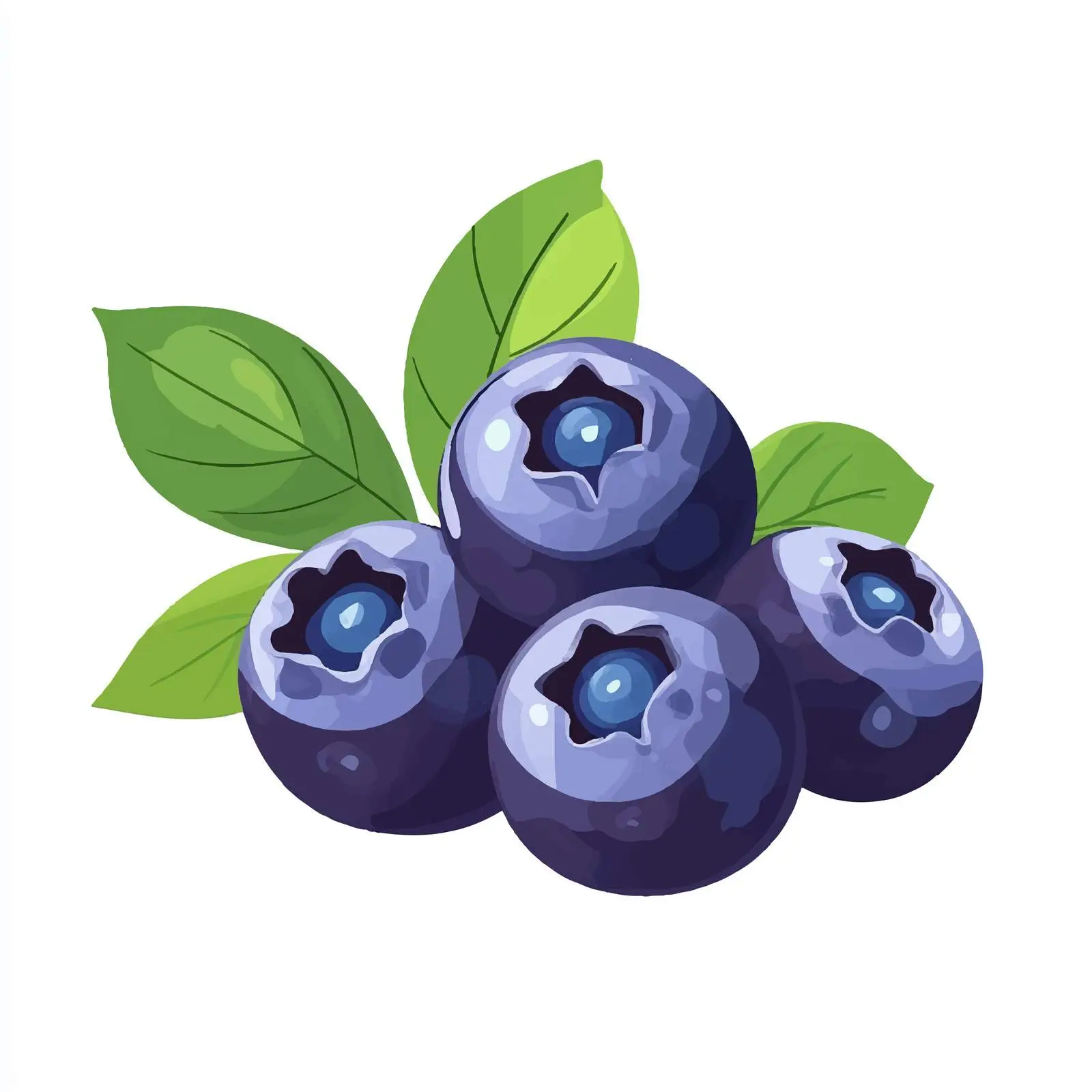 Fresh Ripe Blueberries and Bilberries — free download from Dotvec