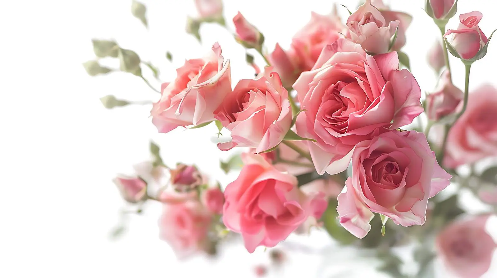 Elegant Blurred Flower Arrangement in Vase — free download from Dotvec