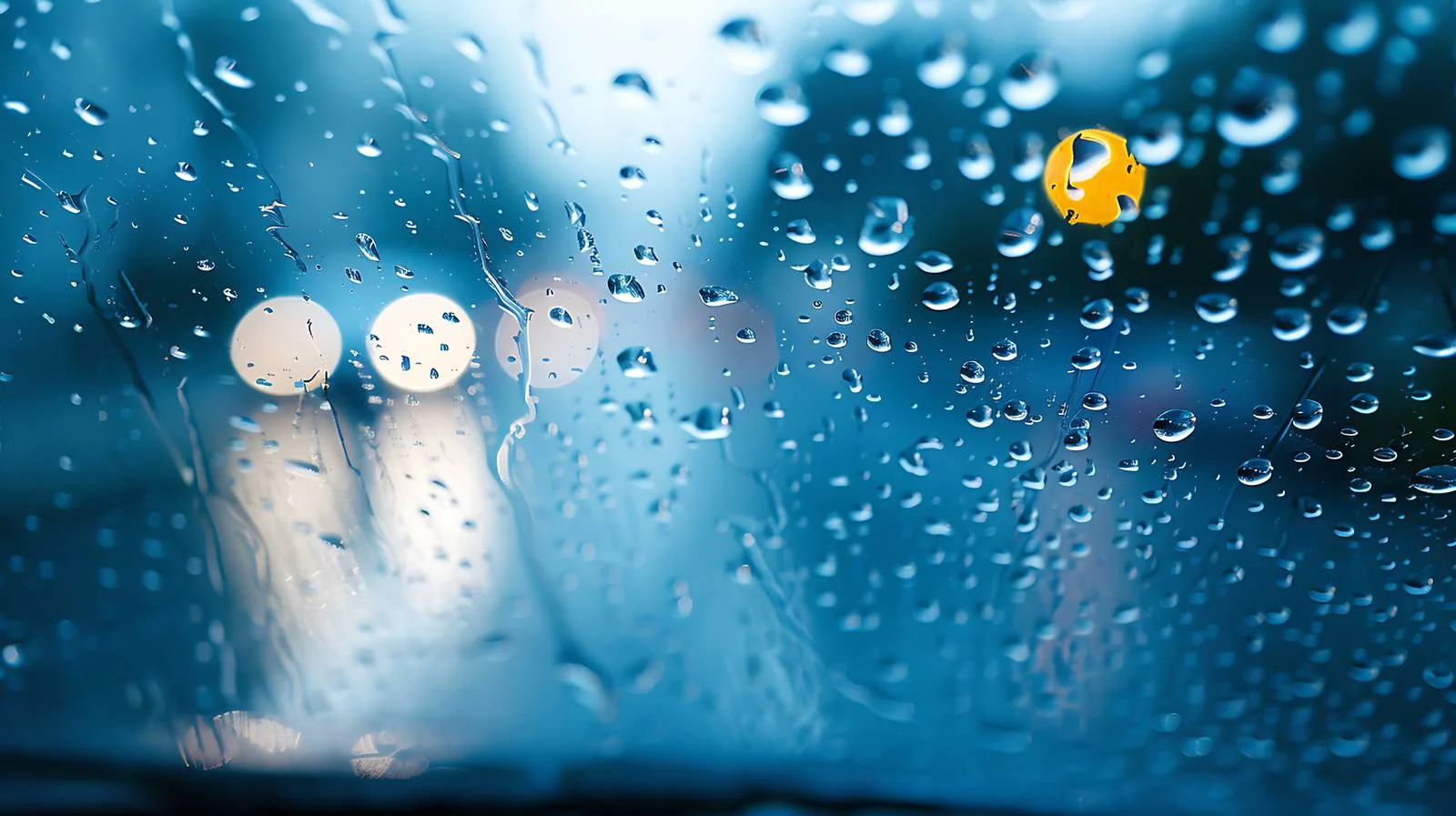 Soothing Raindrop on Car Glass Background — free download from Dotvec