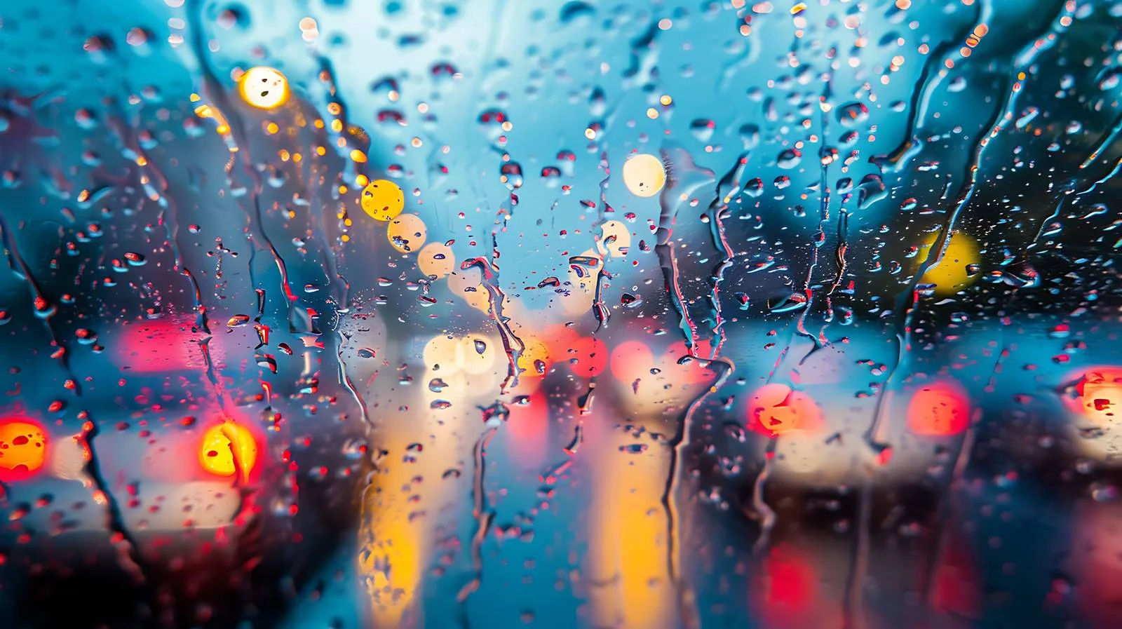Rain Drop on Car Glass Background — free download from Dotvec