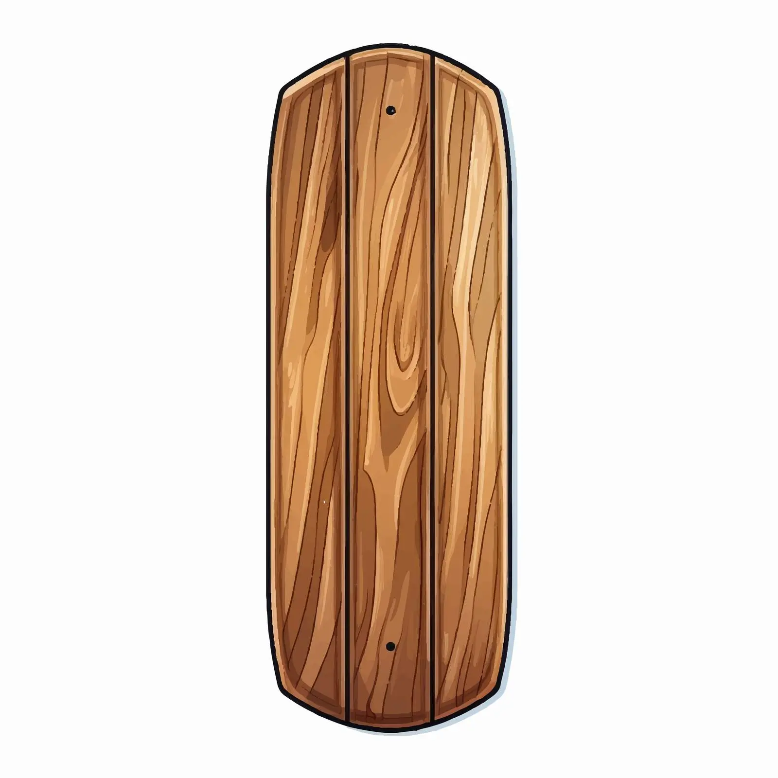Board Line Vector Illustration on White Background — free download from Dotvec