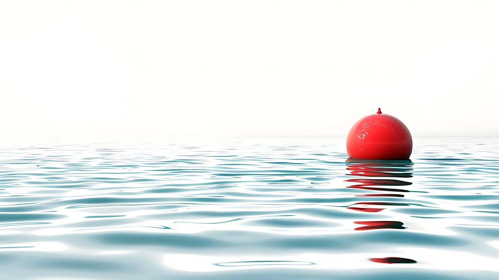 Serene Bobber Floating on Calm Water — free download from Dotvec