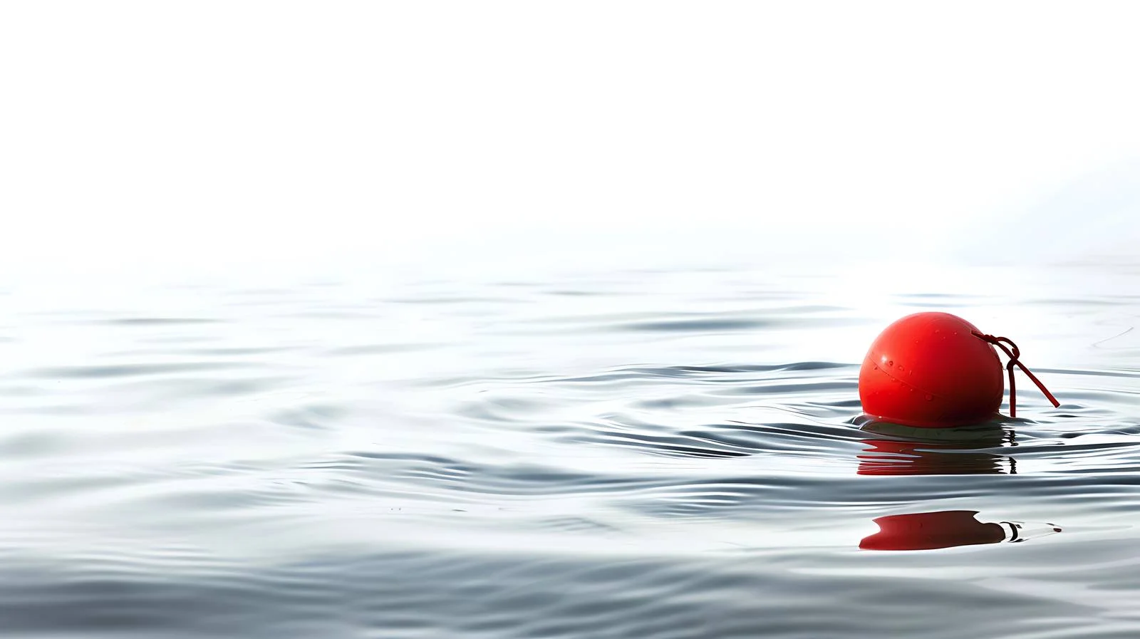 Serene bobber on water with ripples — free download from Dotvec