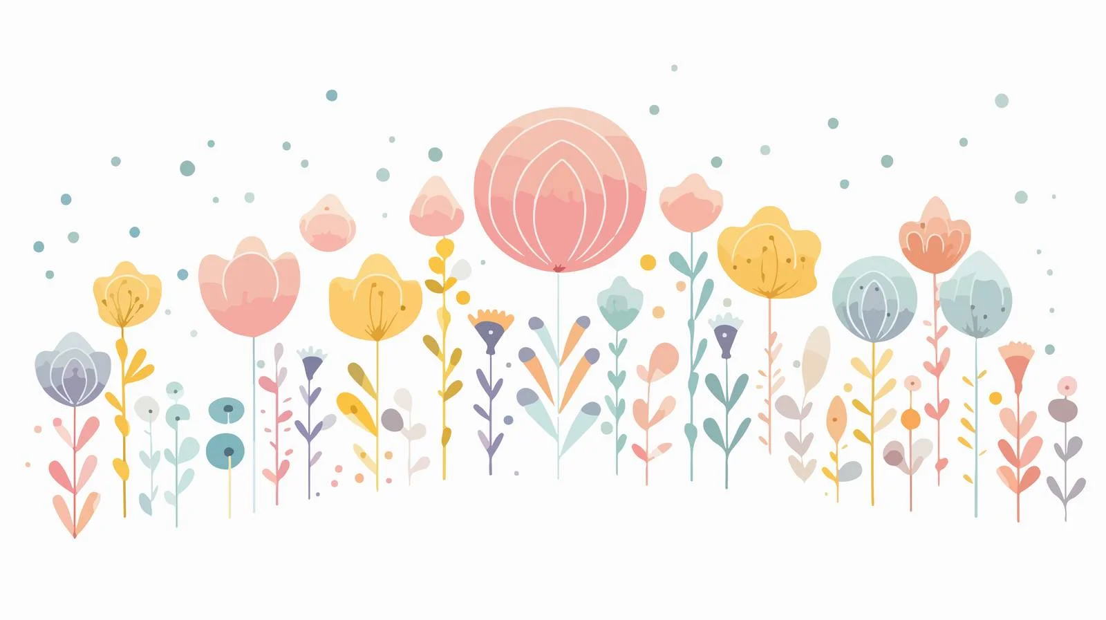 Boho Rainbow Baby Greeting Card — free download from Dotvec