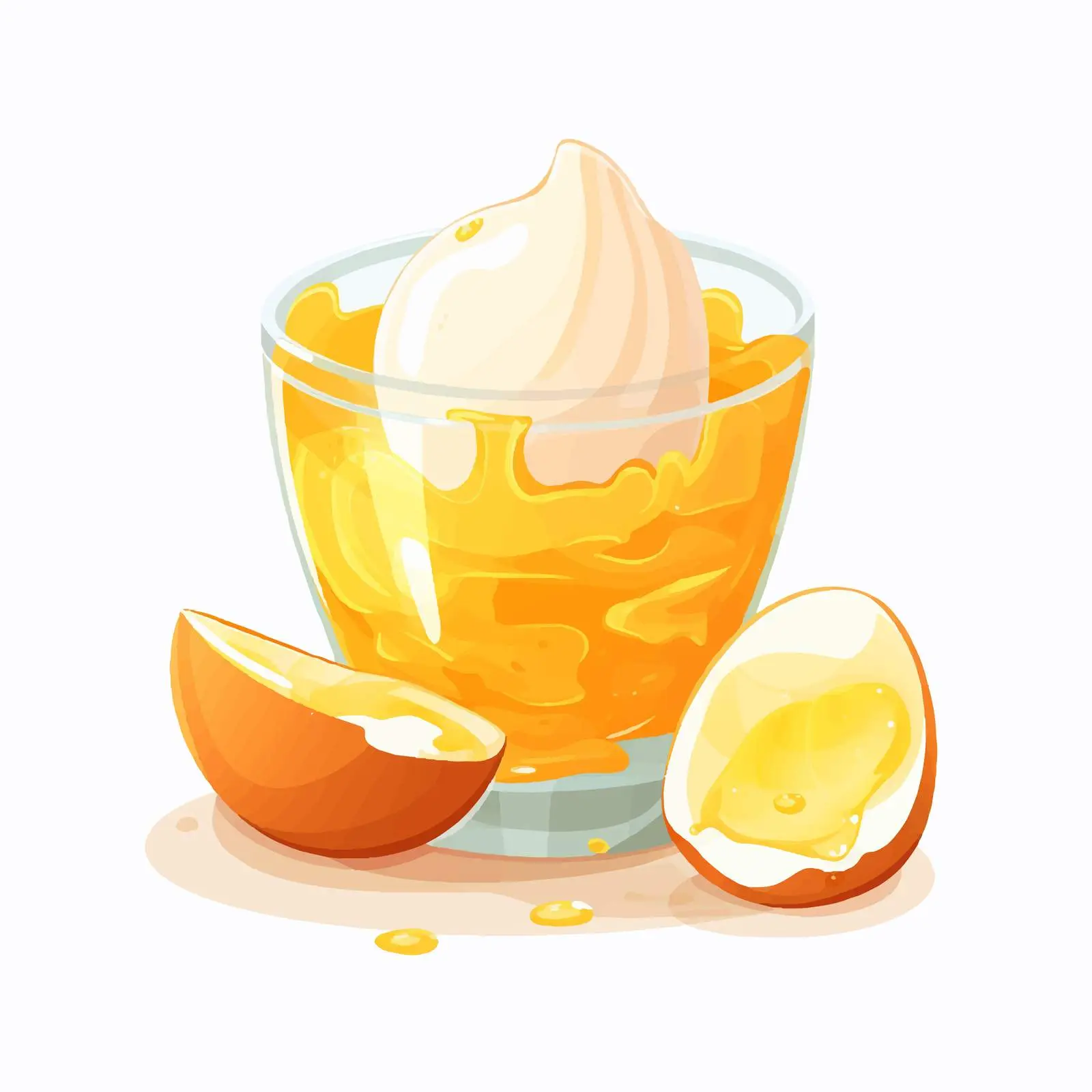 Boiled Chicken Egg in Eggcup Holder — free download from Dotvec