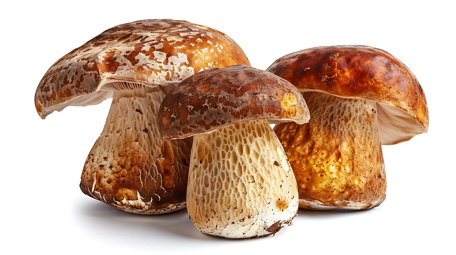 Perfect Boletus Mushroom on White Background — free download from Dotvec