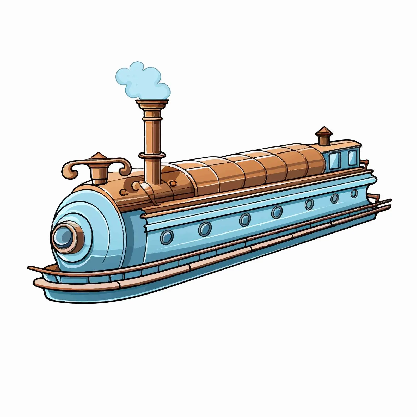 Cartoon Bolster Line Vector Illustration — free download from Dotvec