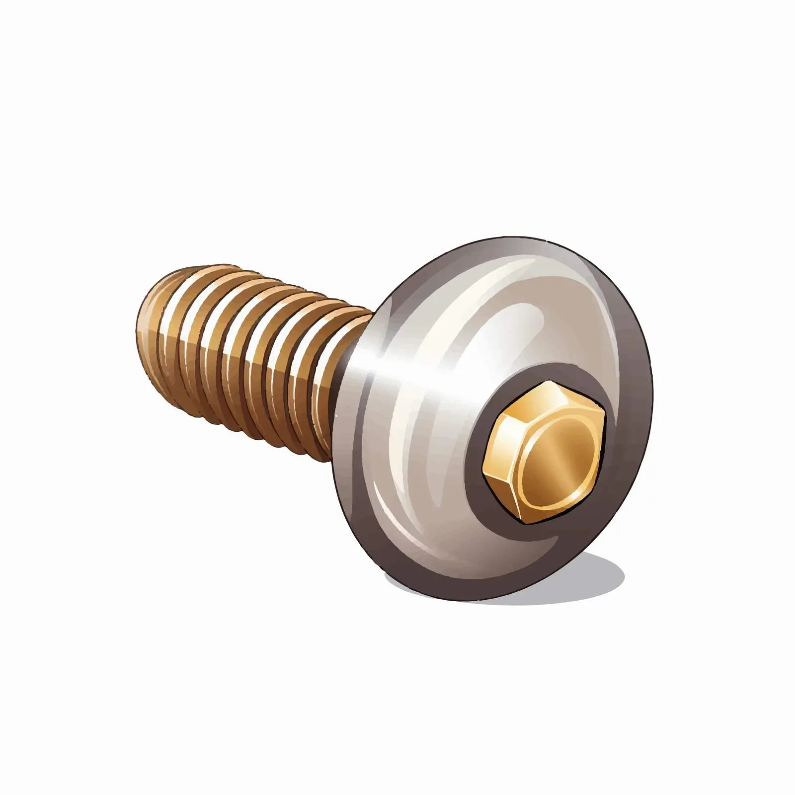 Bolt Vector Illustration on White Background — free download from Dotvec