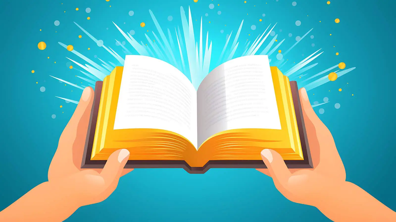 Educational Book on Colorful Background — free download from Dotvec