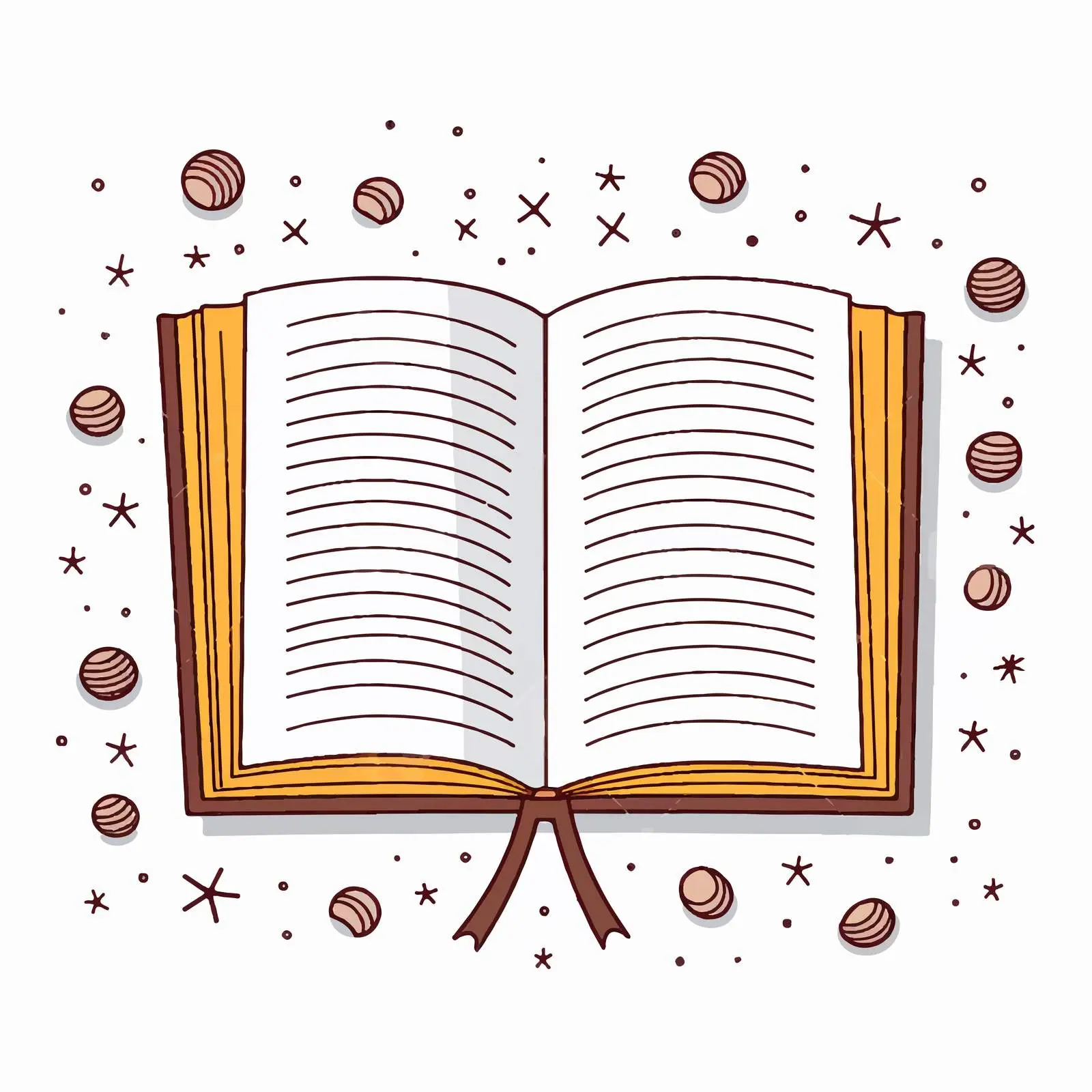 Isolated Book Vector Illustration on White Background — free download from Dotvec