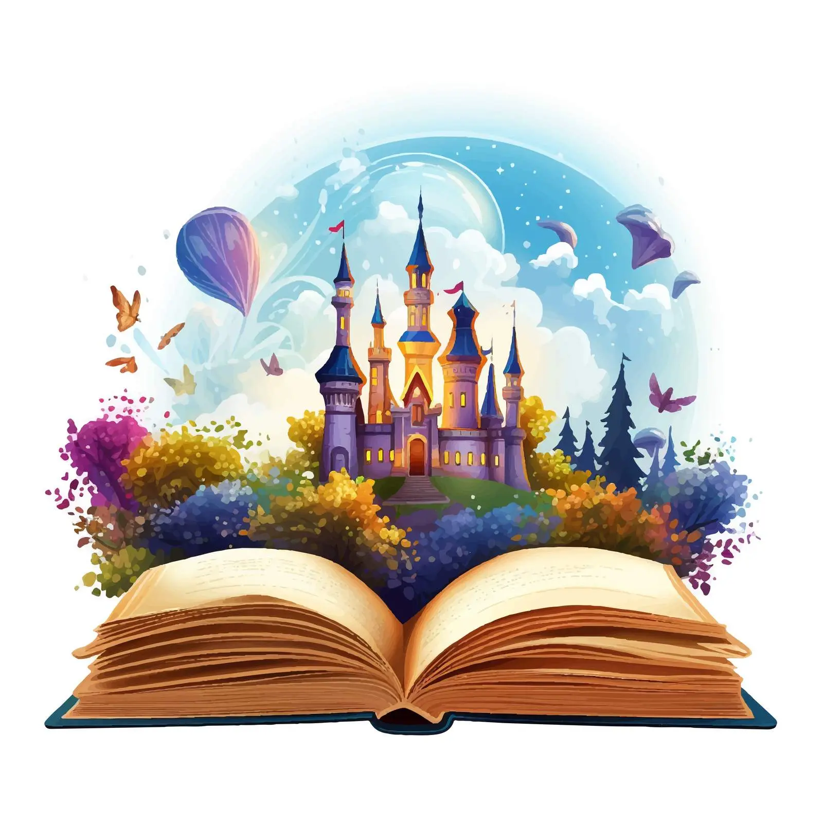 Cartoon Book Vector Illustration Isolated — free download from Dotvec