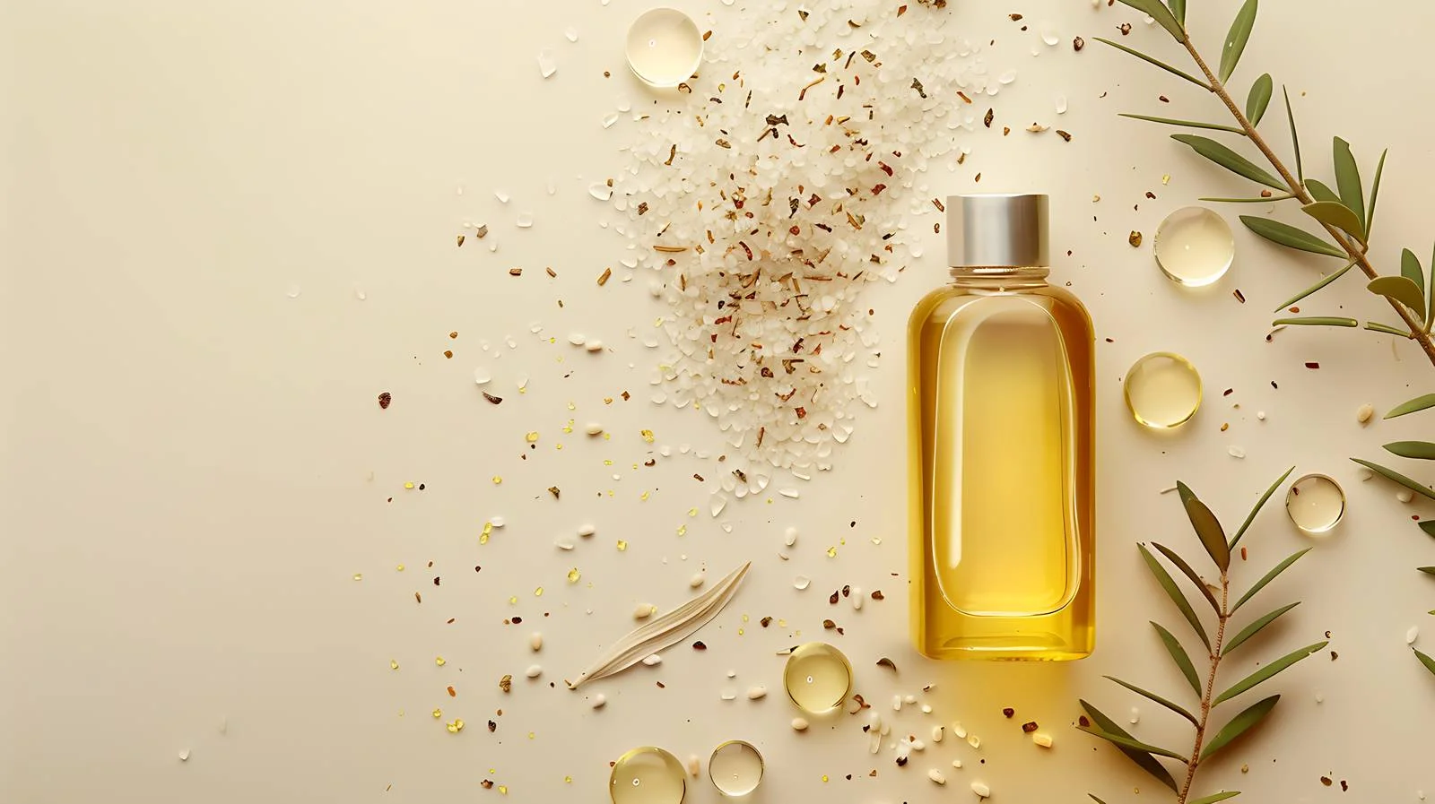 Luxurious Cosmetic Oil Presentation — free download from Dotvec