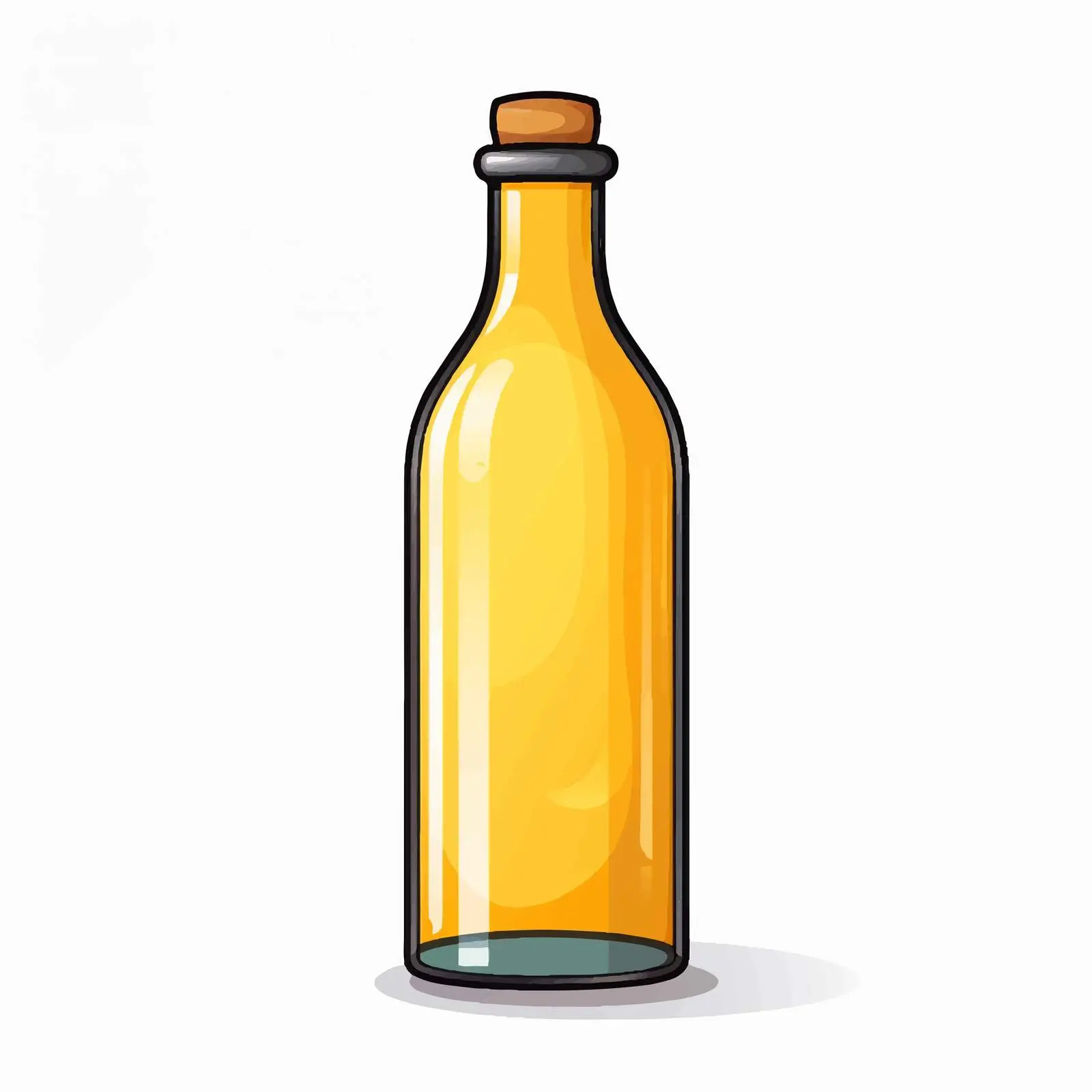 Isolated Bottle Vector Illustration on White Background — free download from Dotvec