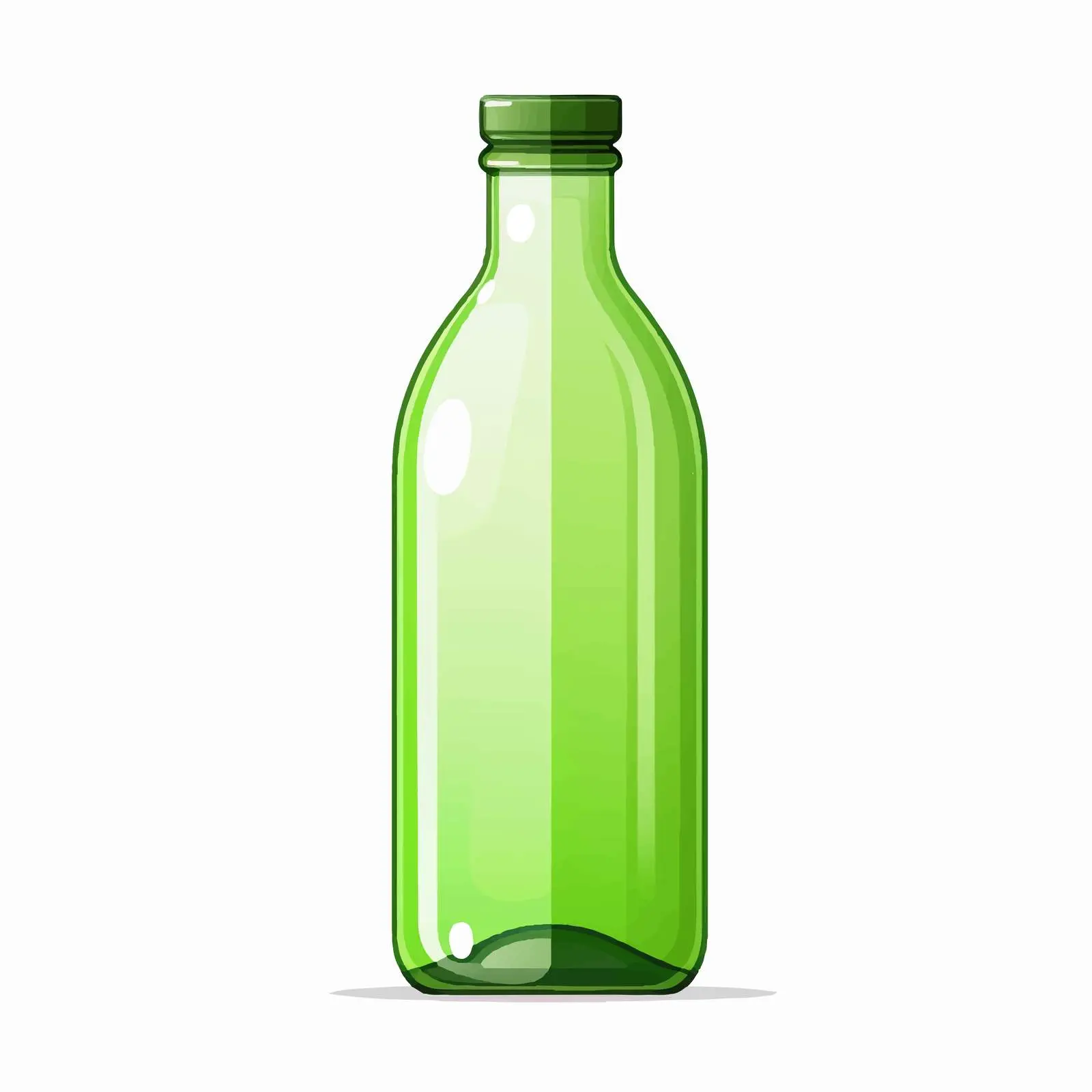 Bottle Vector Illustration on White Background — free download from Dotvec