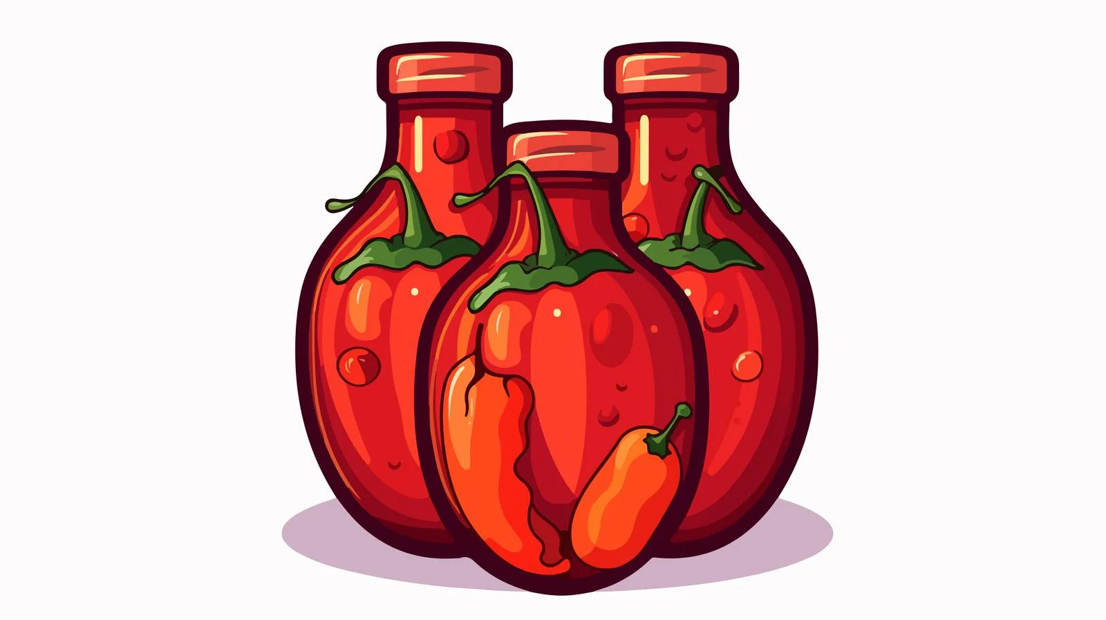 Red Hot Sauce Bottle Quality — free download from Dotvec