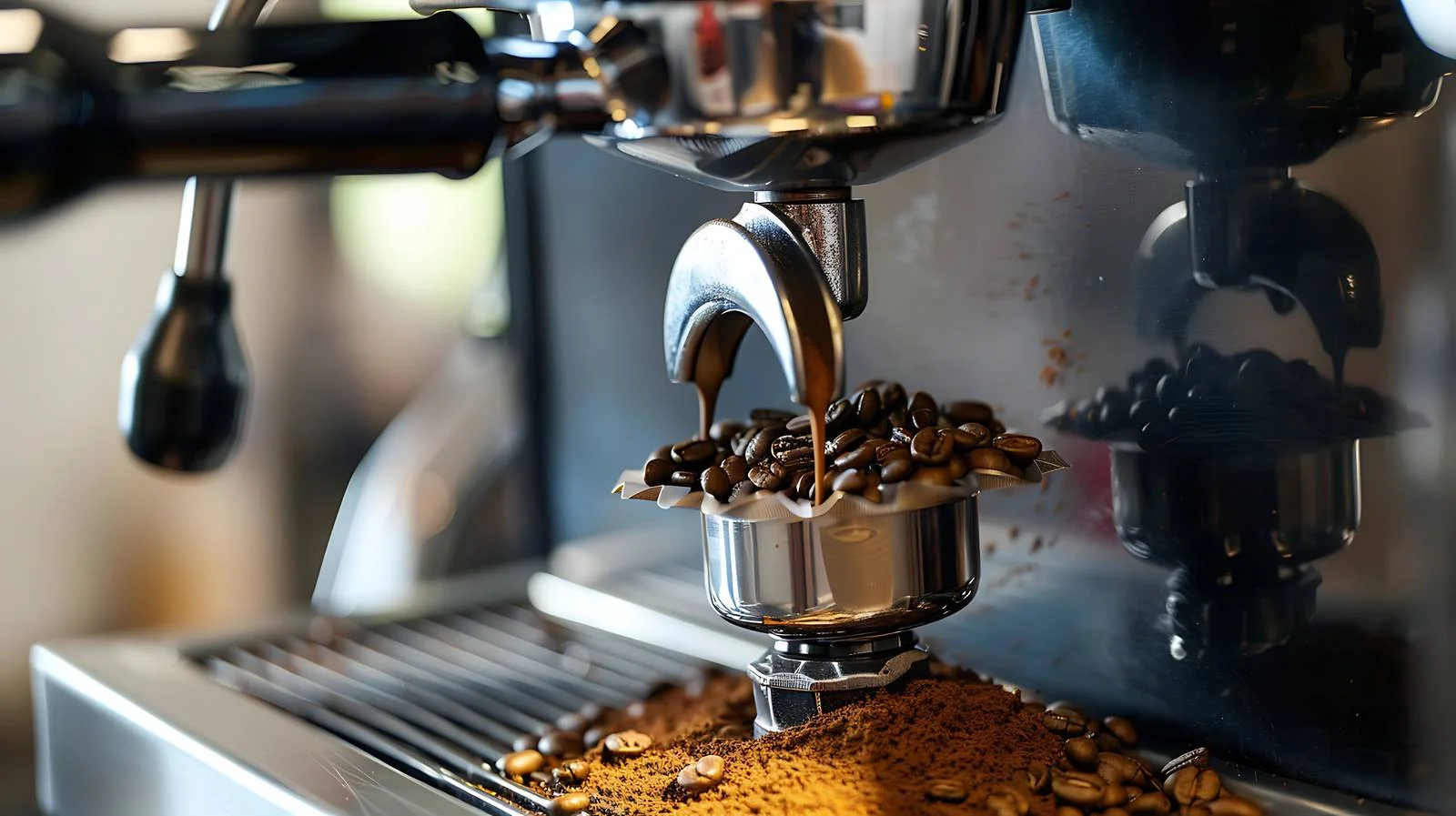 Coffee Shop Espresso Filter Grinder — free download from Dotvec