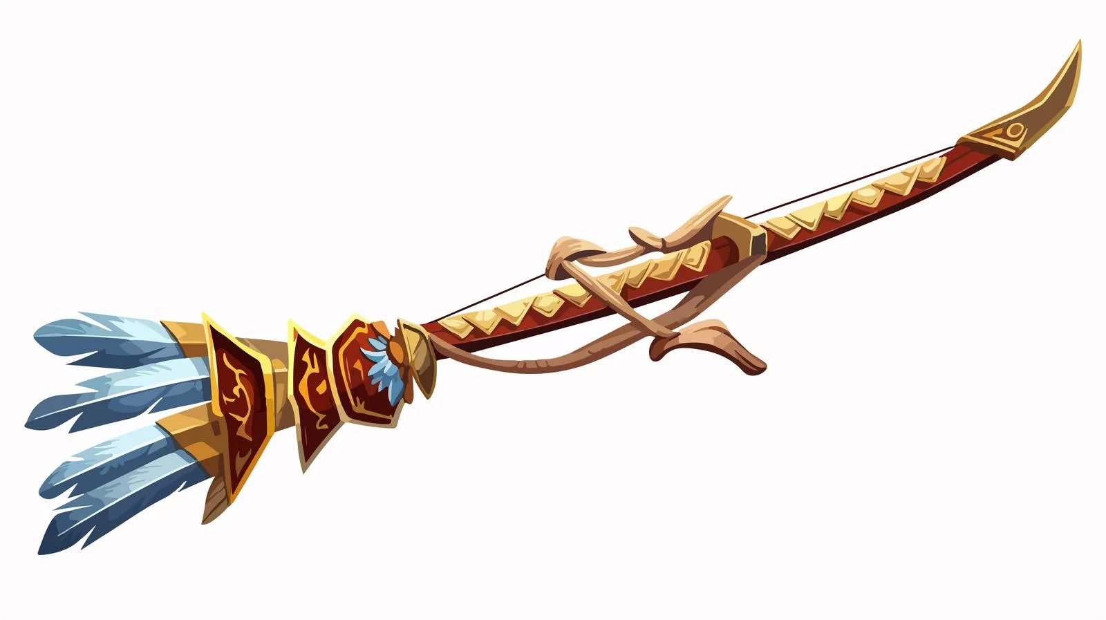 Cartoon Bow and Arrow Illustration — free download from Dotvec