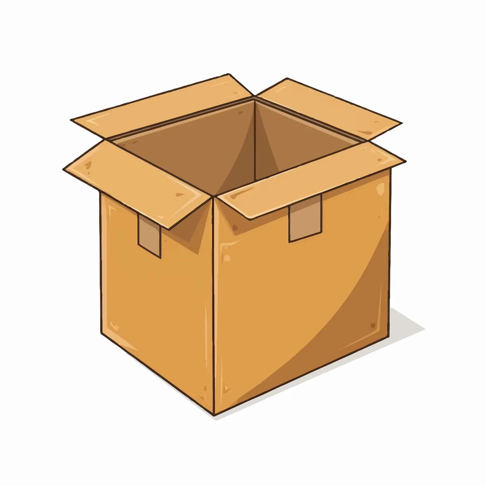 Box Vector Illustration for Educational Use – free teaching resources image from Dotvec