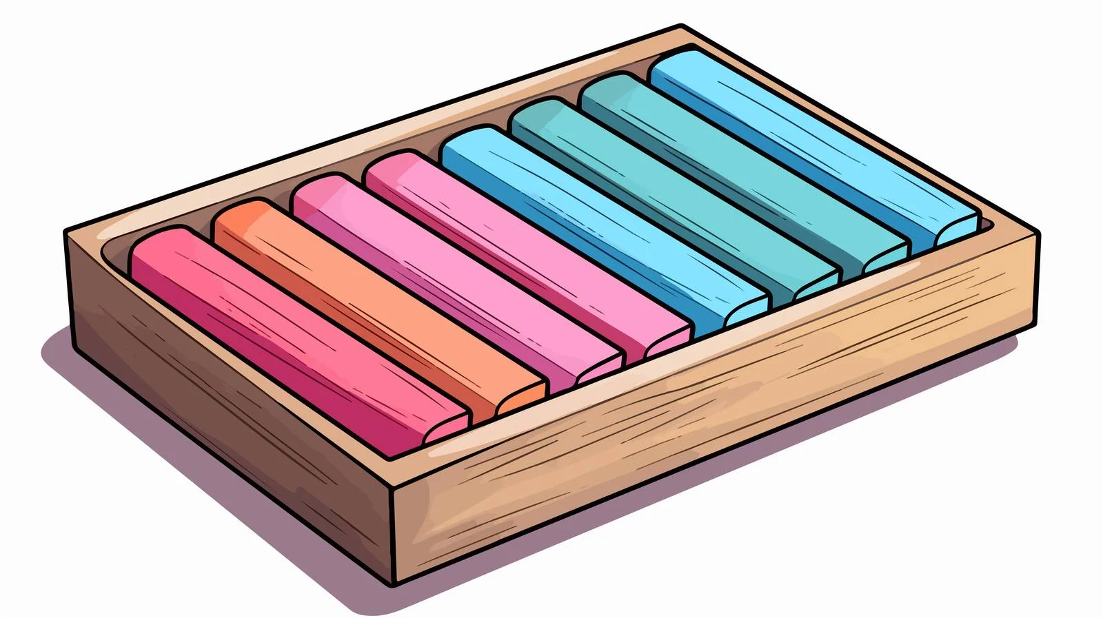 Premium Chalk Box — free download from Dotvec