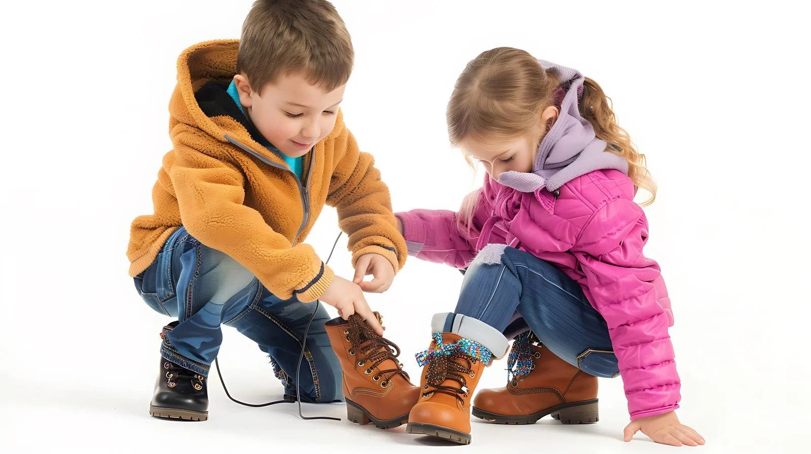 Kindergarten Boot Assistance — free download from Dotvec