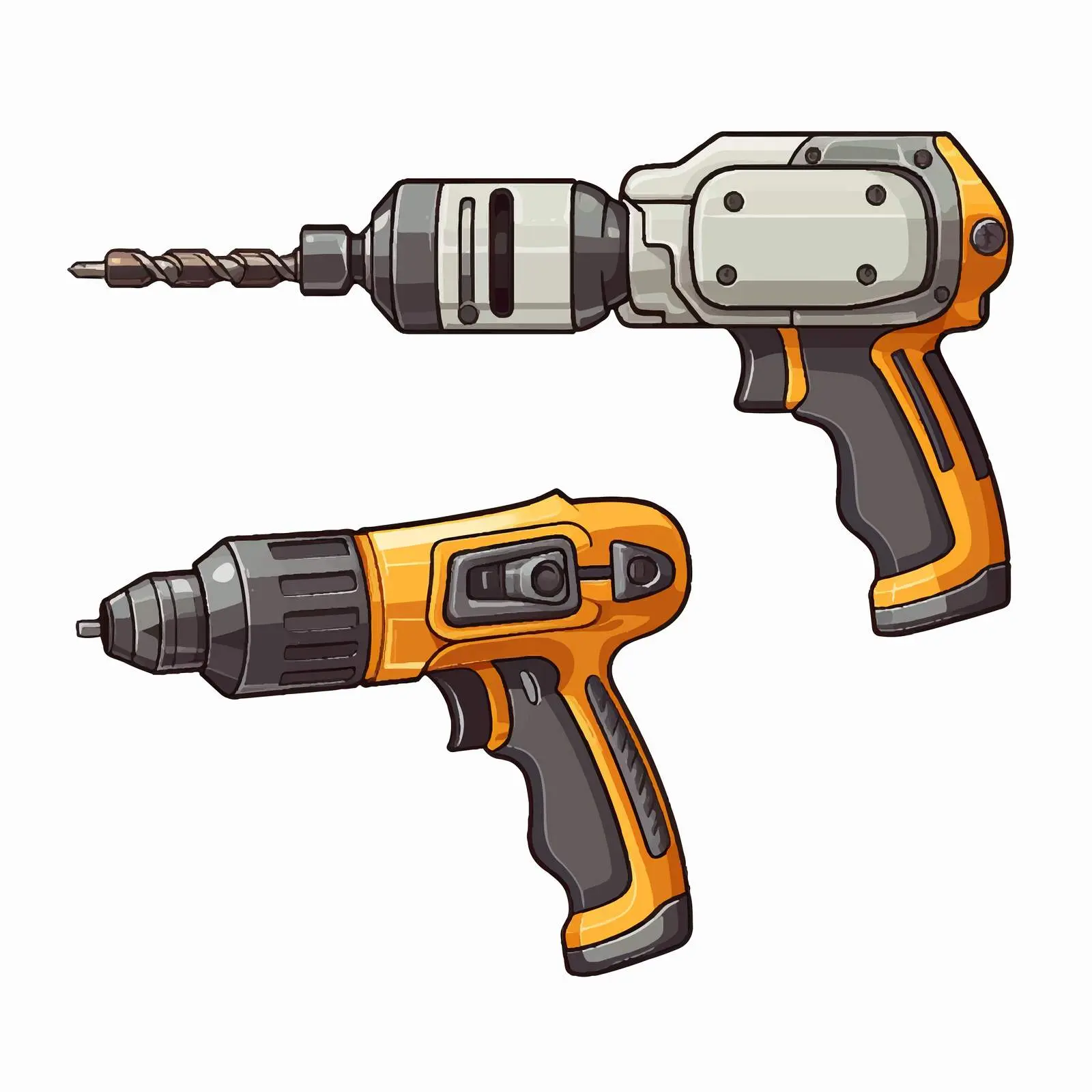 Vector Illustration of a Brace Drill — free download from Dotvec