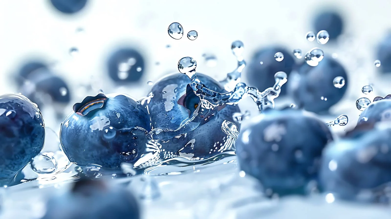 Vibrant Blueberry Close-Up Background — free download from Dotvec