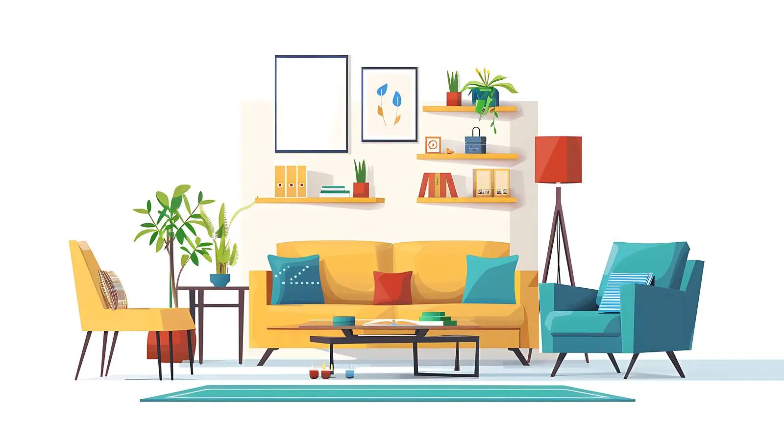 Bright Modern Home Interior Design Decor – free home aesthetics image from Dotvec