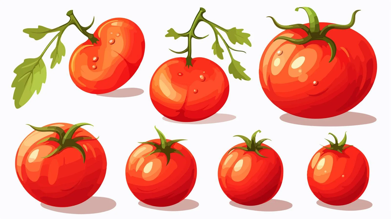 Vibrant Tomatoes for Healthy Cooking — free download from Dotvec